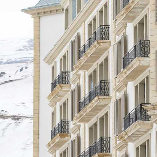 Balcony Pik Palace Hotel · Balustrades & Handrails - IDEA.AZ